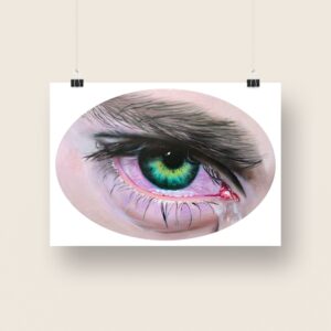 Gabriel´s eye Print 2 - Agata del Barco
