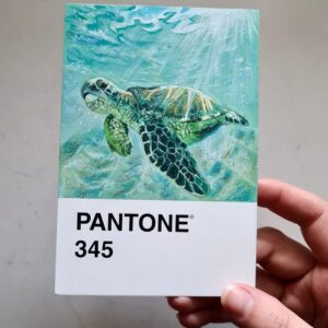 Pantone 345 Print - Agata del Barco