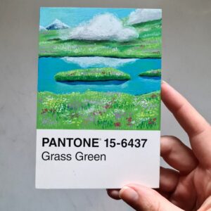 Pantone 15-6437 Print - Ágata del Barco